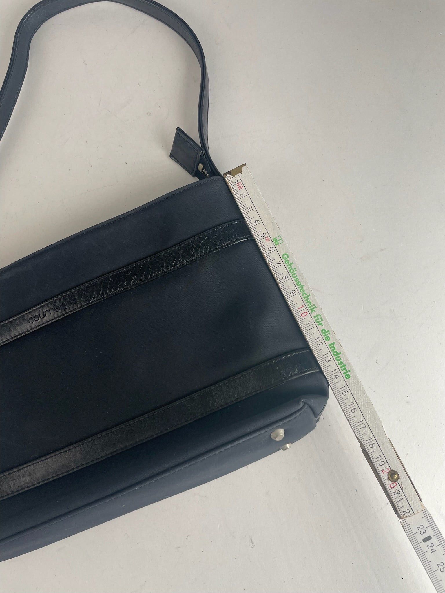Courreges Vintage Leather Bag Black Size ONE SIZE - 13 Thumbnail