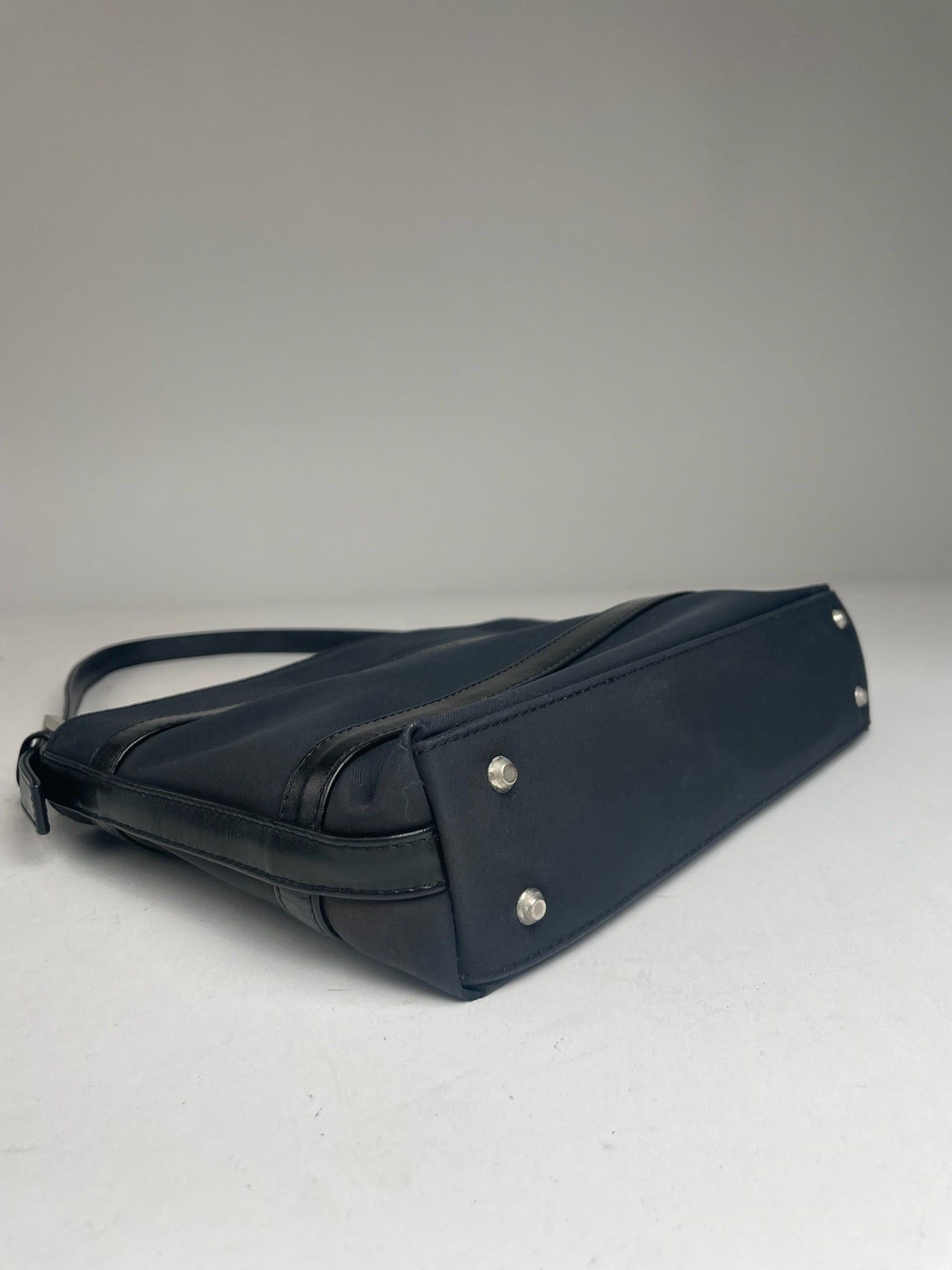 Courreges Vintage Leather Bag Black Size ONE SIZE - 4 Thumbnail