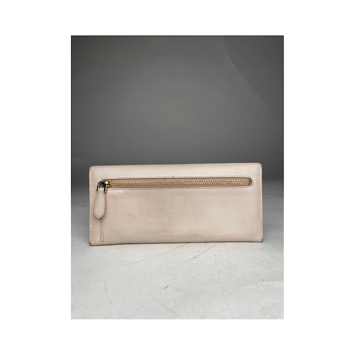 Prada Beige Leather Wallet Size ONE SIZE - 4 Thumbnail