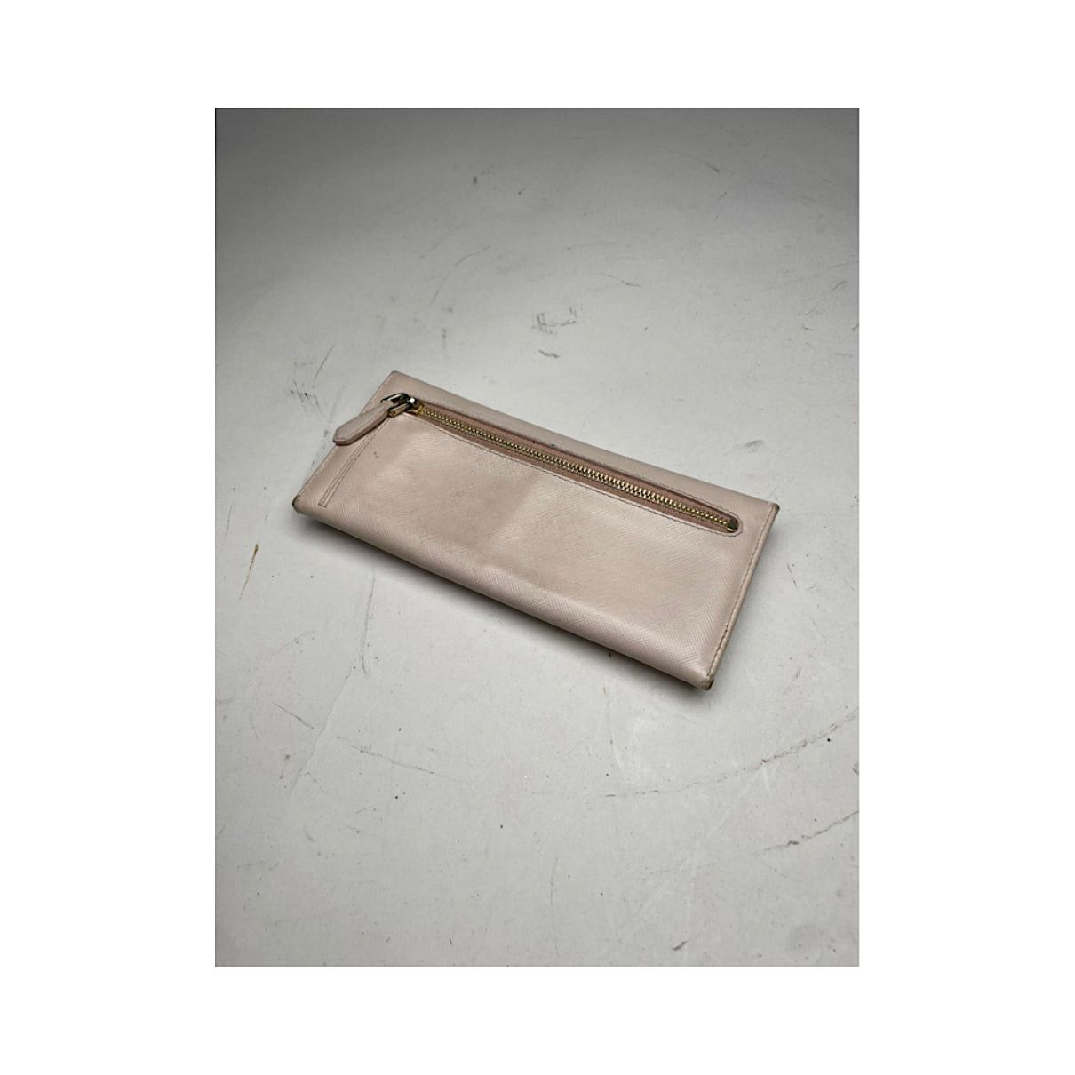 Prada Beige Leather Wallet Size ONE SIZE - 2 Thumbnail