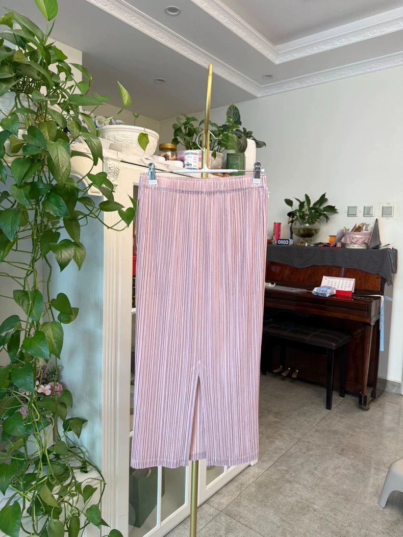 Issey Miyake Issey Miyake PP Pleated Pink Skirt - dmc Size US 30 / EU 46 - 5 Thumbnail