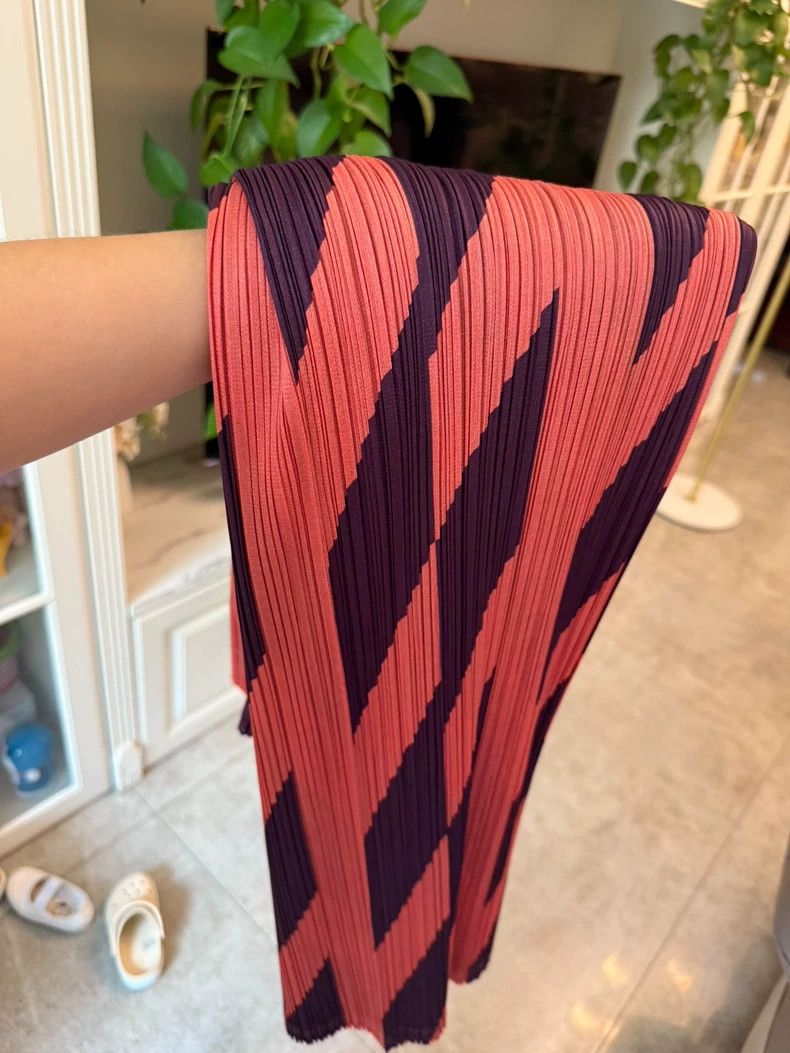 Issey Miyake Issey Miyake PP Series Wide-Leg Pants - dmc Size US 30 / EU 46 - 7 Thumbnail