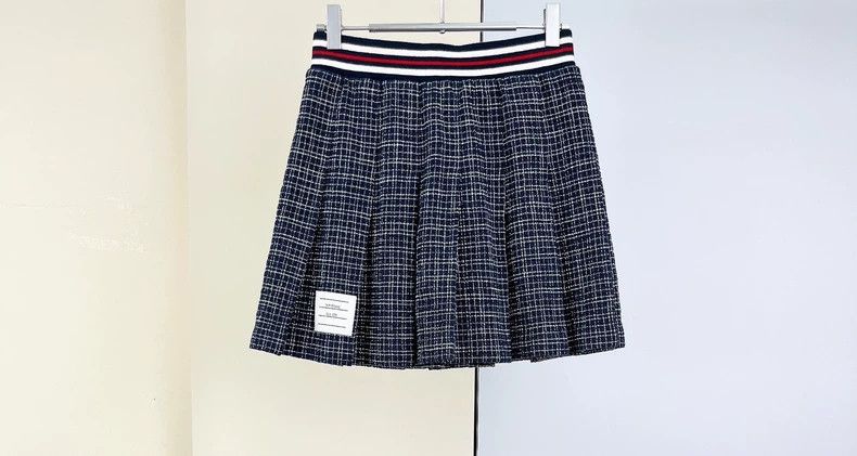 Thom Browne Thom Browne Check Pleated Skirt - dmc Size US 30 / EU 46 - 2 Thumbnail