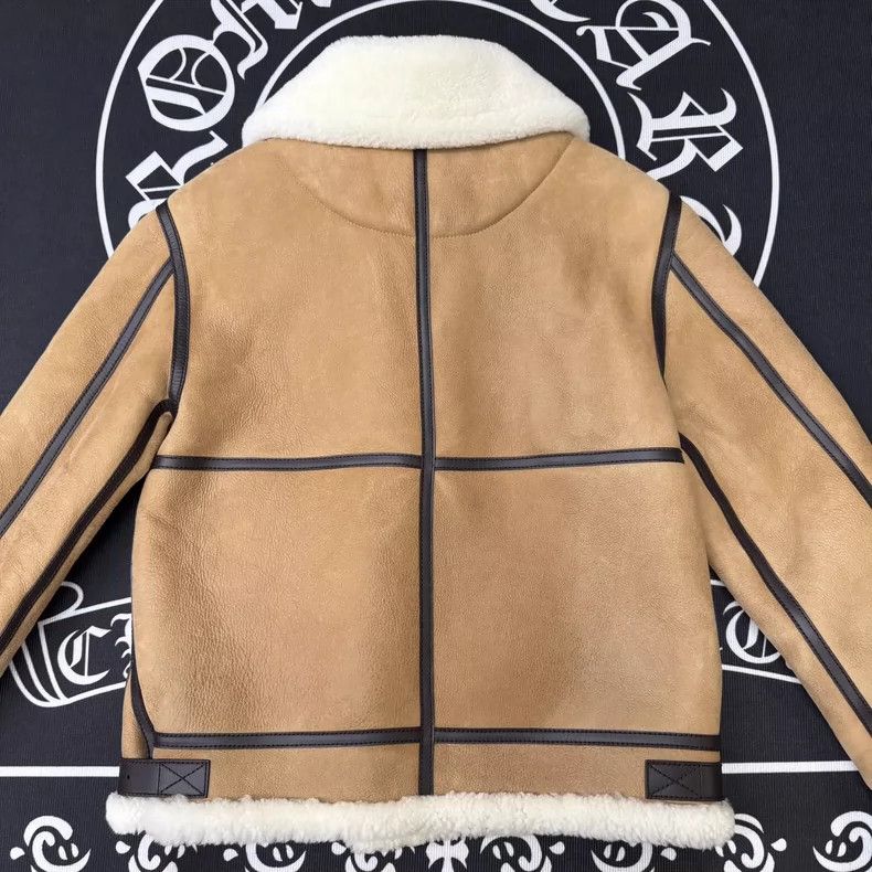Loewe LOEWE Shearling Leather Biker Jacket - dmc Size US M / EU 48-50 / 2 - 3 Thumbnail