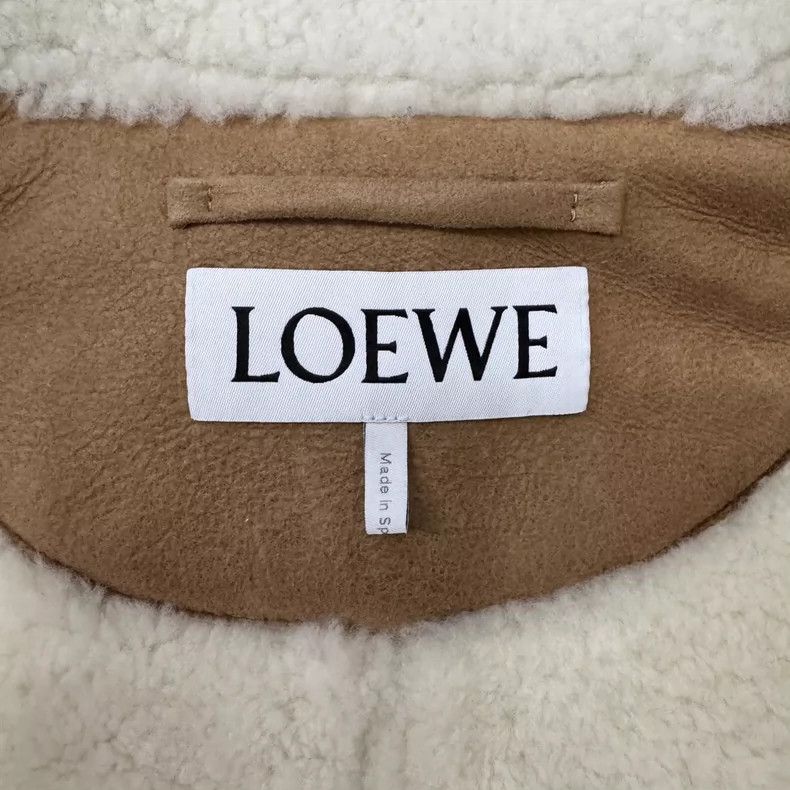 Loewe LOEWE Shearling Leather Biker Jacket - dmc Size US M / EU 48-50 / 2 - 5 Thumbnail