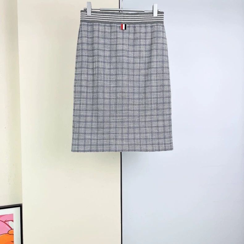 Thom Browne Thom Browne Gray Plaid Skirt - dmc Size US 28 / EU 44 - 2 Thumbnail