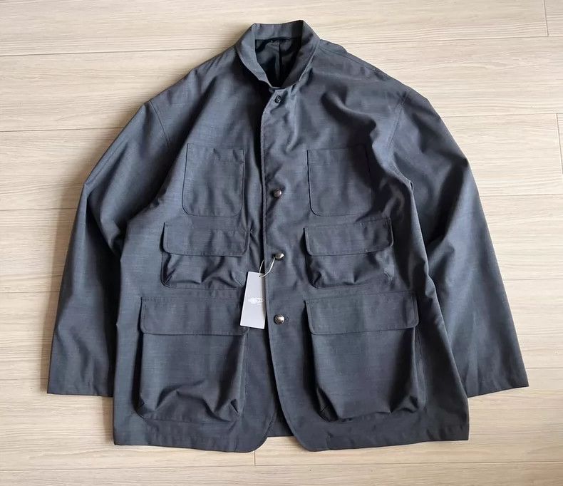 Beams Plus Beams Wool Blend Utility Blazer Jacket - dmc Size US L / EU 52-54 / 3 - 2 Thumbnail