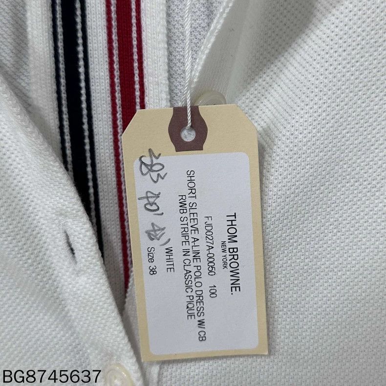 Thom Browne Thom Browne Classic Stripe Back Dress - dmc Size US 30 / EU 46 - 7 Thumbnail