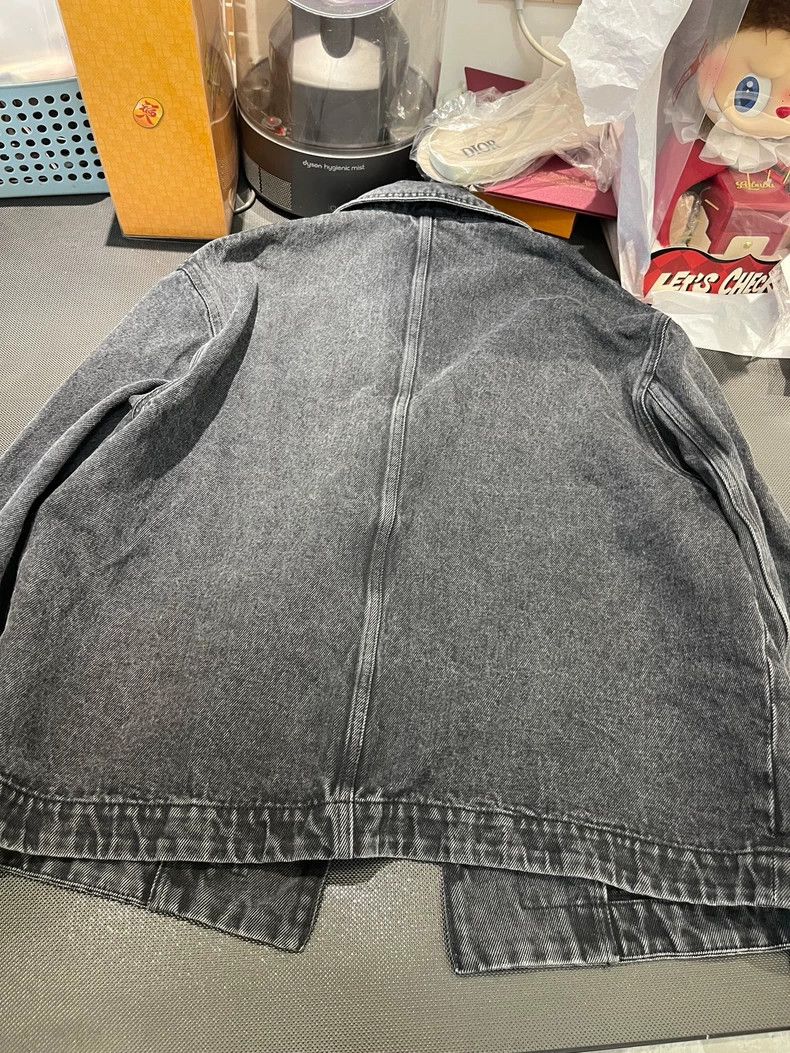 Loewe LOEWE FW24 Washed Patch Pocket Denim Jacket - dmc Size US M / EU 48-50 / 2 - 4 Thumbnail