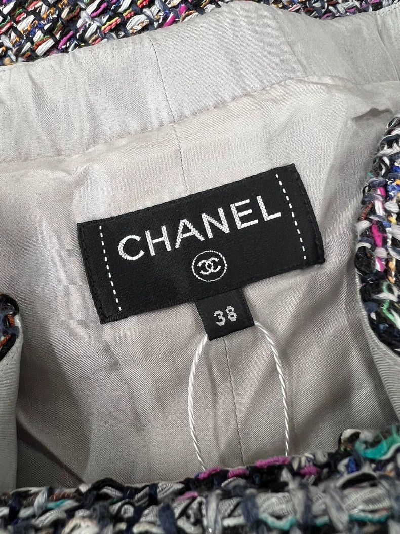 Chanel Chanel Tweed Wide-Leg Pants - dmc Size US 32 / EU 48 - 4 Thumbnail