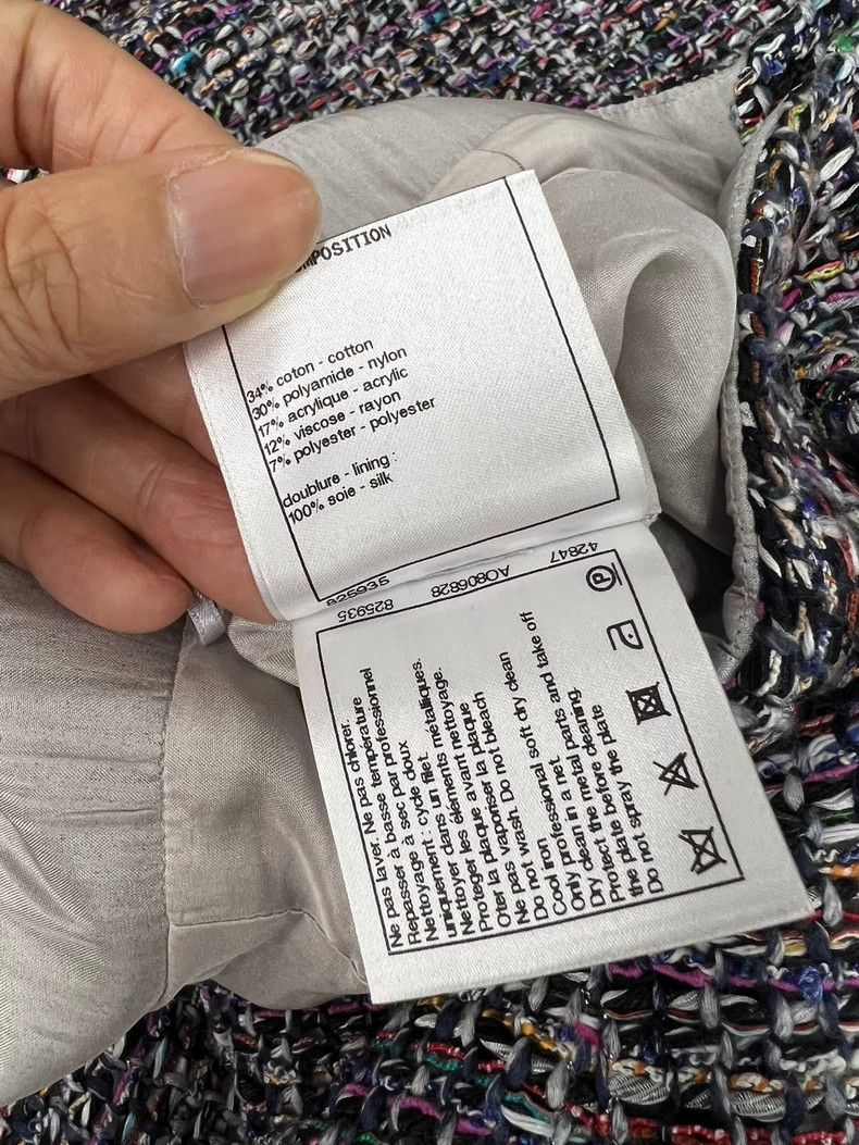 Chanel Chanel Tweed Wide-Leg Pants - dmc Size US 32 / EU 48 - 6 Thumbnail