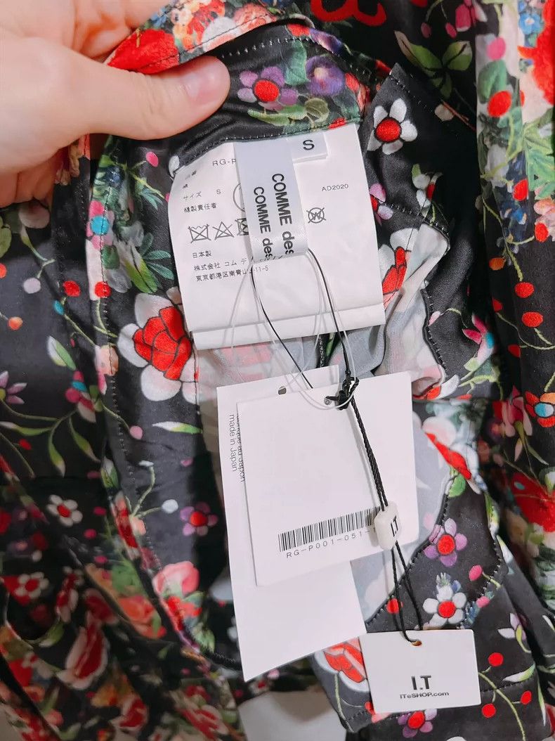 Comme des Garcons CDG comcom Chinese Floral Jumpsuit Set - dmc Size US 30 / EU 46 - 5 Thumbnail