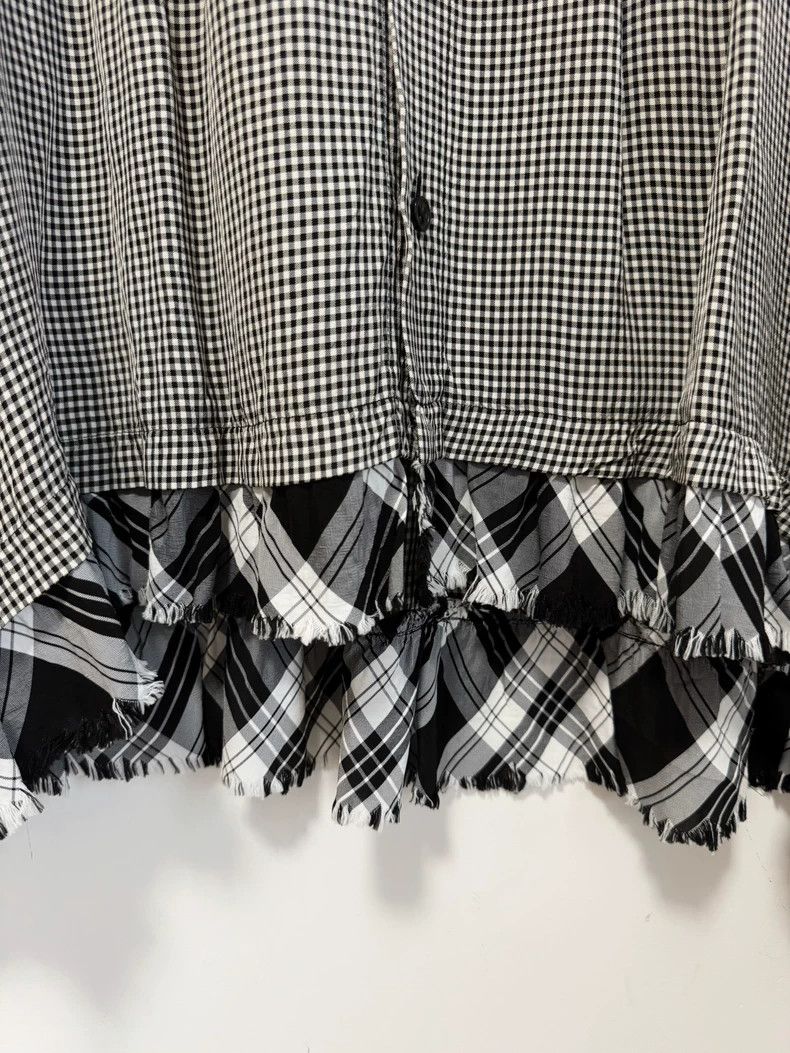 Comme des Garcons CDG Tricot Checkered Top and Skirt Set - dmc Size US 30 / EU 46 - 6 Thumbnail