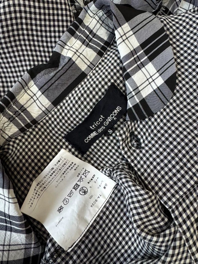 Comme des Garcons CDG Tricot Checkered Top and Skirt Set - dmc Size US 30 / EU 46 - 7 Thumbnail