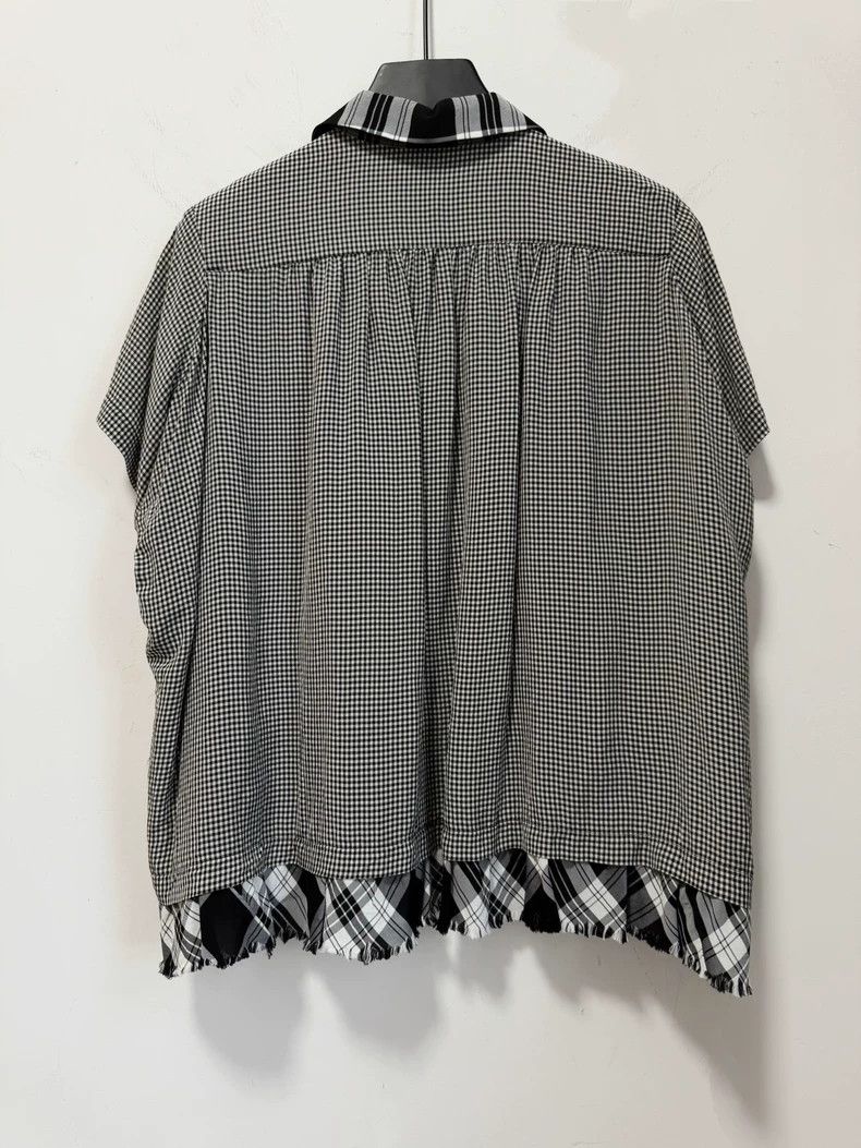 Comme des Garcons CDG Tricot Checkered Top and Skirt Set - dmc Size US 30 / EU 46 - 2 Thumbnail