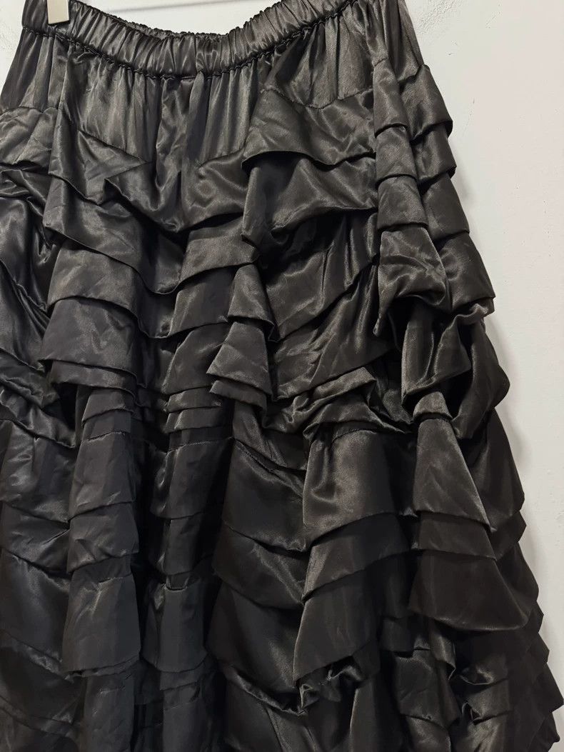 Comme des Garcons CDG Comcom Asymmetric Ruffled Skirt Pants - dmc Size US 30 / EU 46 - 5 Thumbnail