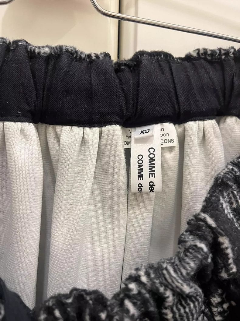Comme des Garcons CDG Comcom Printed Flocked Skirt - dmc Size US 28 / EU 44 - 2 Thumbnail