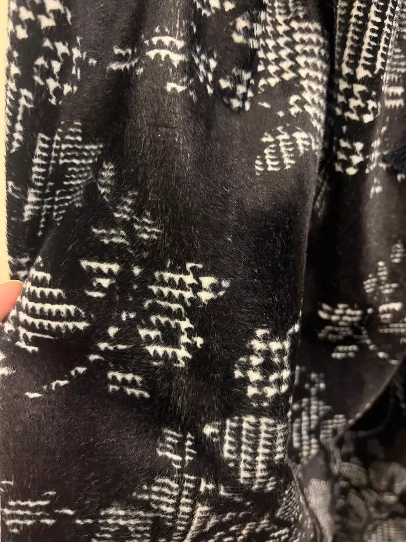Comme des Garcons CDG Comcom Printed Flocked Skirt - dmc Size US 28 / EU 44 - 5 Thumbnail