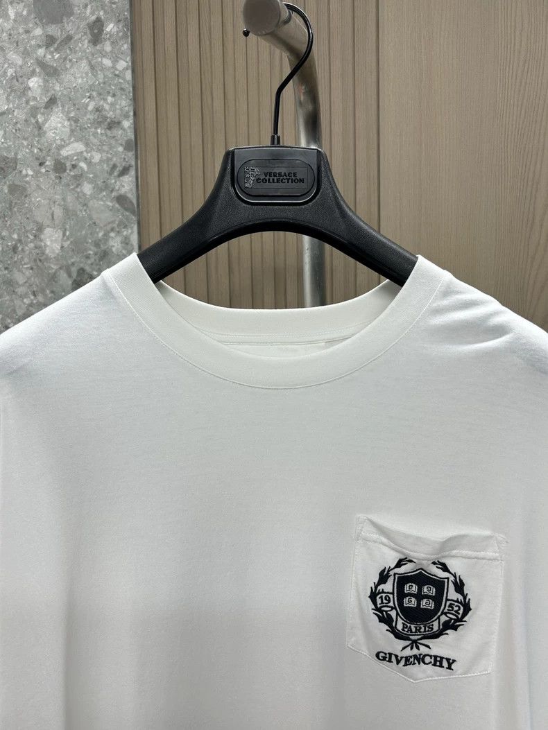 Givenchy Givenchy Wheat Ear Logo Embroidered Loose T-shirt - dmc Size US L / EU 52-54 / 3 - 2 Thumbnail