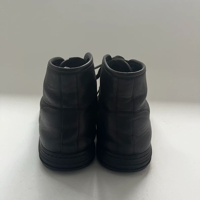Balenciaga Black Studded High-Top Leather Shoes - dmc Size US 10 / EU 43 - 4 Thumbnail