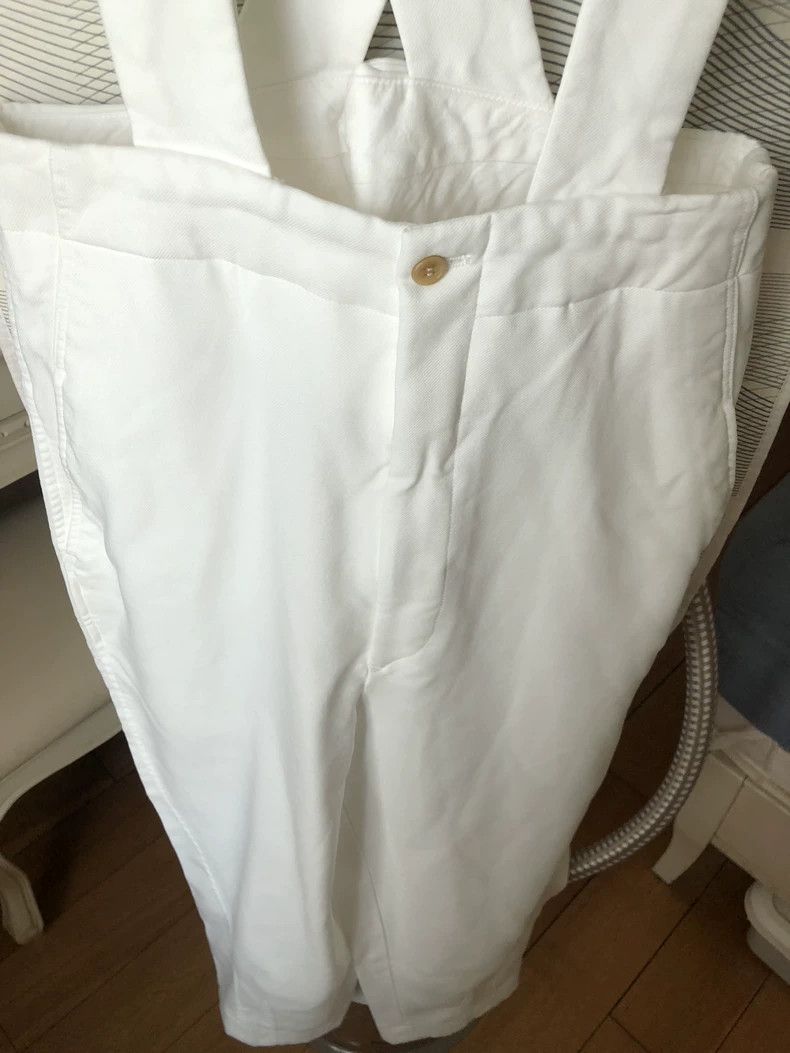 Comme des Garcons CDG Comcom White Balloon Overalls S - dmc Size US 30 / EU 46 - 5 Thumbnail