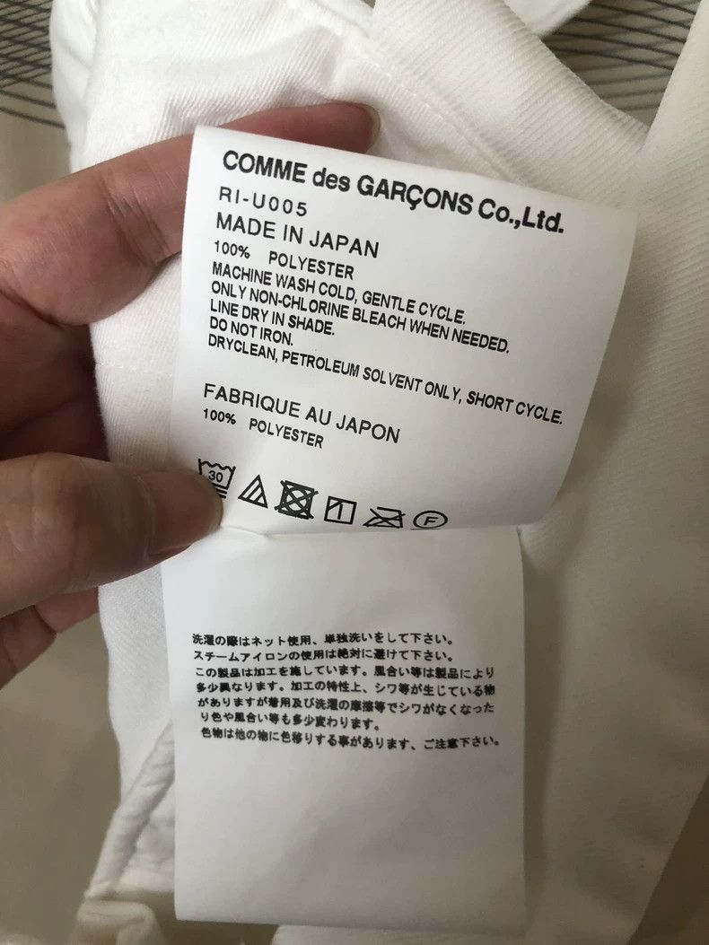 Comme des Garcons CDG Comcom White Balloon Overalls S - dmc Size US 30 / EU 46 - 4 Thumbnail