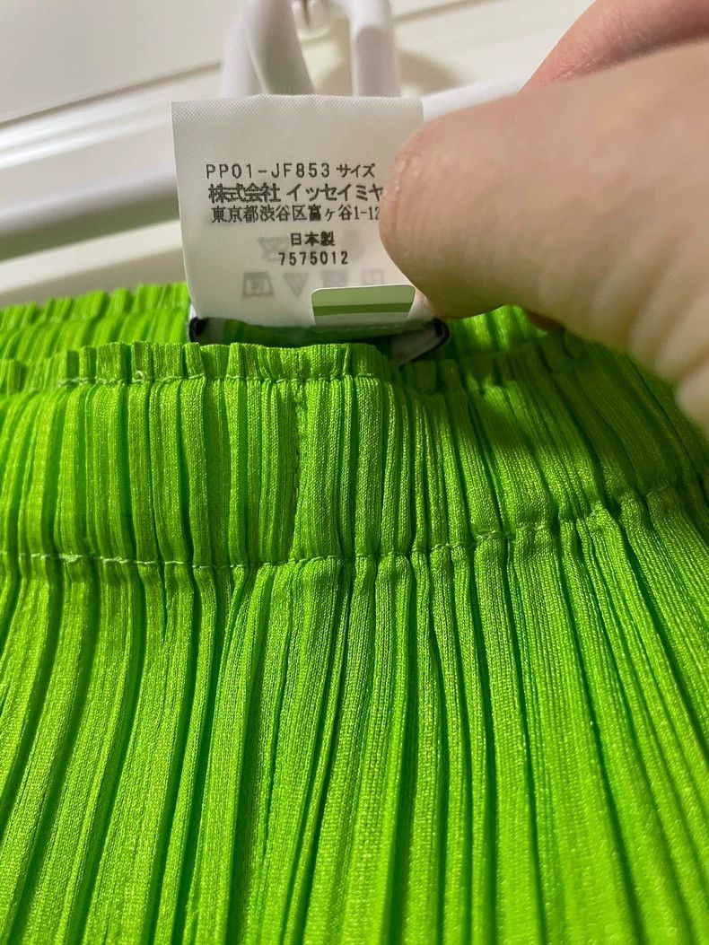 Issey Miyake Issey Miyake Pleated Green Leggings - dmc Size US 30 / EU 46 - 3 Thumbnail