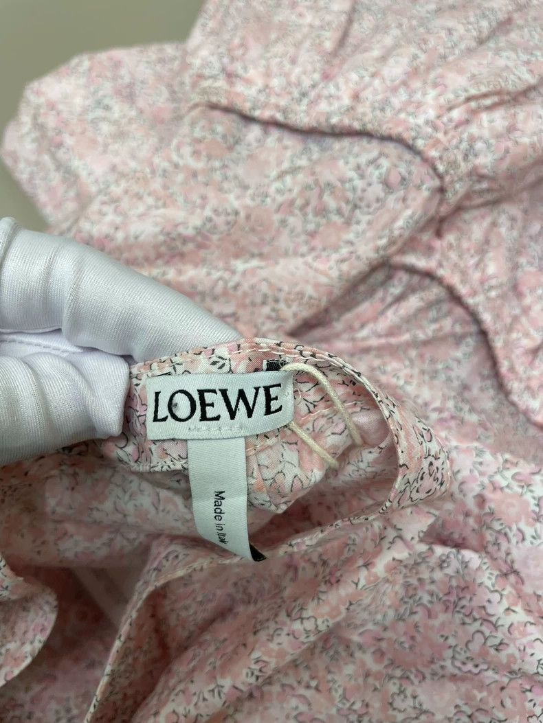 Loewe Loewe Pink Floral Cotton Jacket - dmc Size US M / EU 48-50 / 2 - 9 Thumbnail