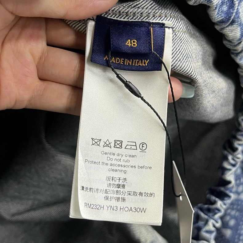 Louis Vuitton Louis Vuitton Blue Denim Jacket - dmc Size US L / EU 52-54 / 3 - 5 Thumbnail