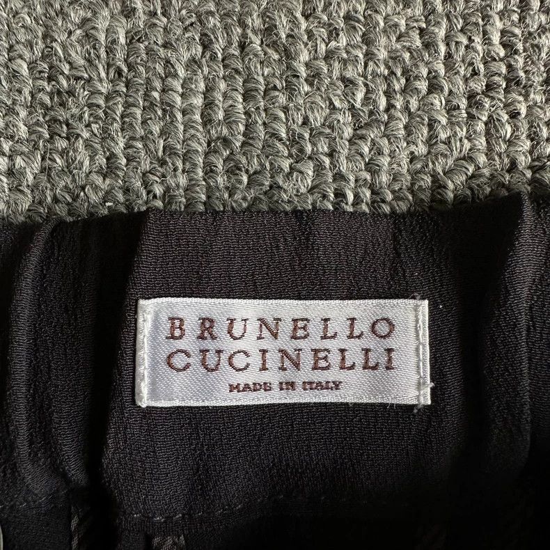 Vintage Brunello Cucinelli Striped Casual Pants - dmc Size US 32 / EU 48 - 5 Thumbnail