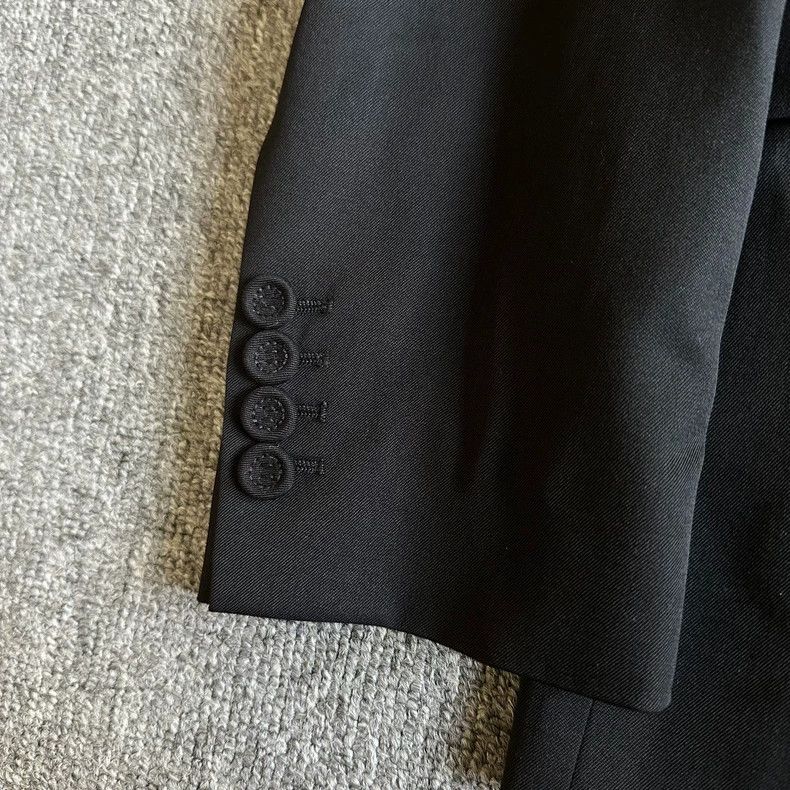 Dior Dior Man Peak Lapel Double-Breasted Blazer - dmc Size US M / EU 48-50 / 2 - 3 Thumbnail
