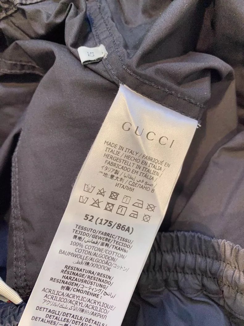 Gucci Gucci Red Green Logo Gray Shorts - dmc Size US 34 / EU 50 - 4 Thumbnail
