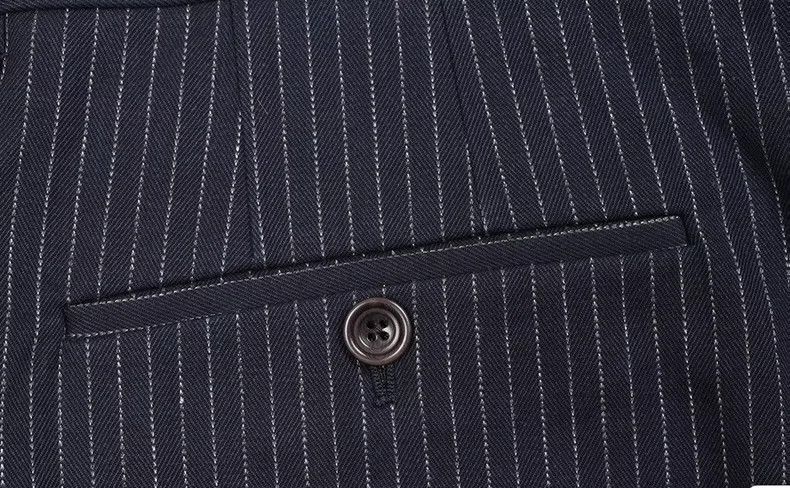 RRL Ralph Lauren RRL Double RL Black Striped Trousers - dmc Size US 30 / EU 46 - 6 Thumbnail