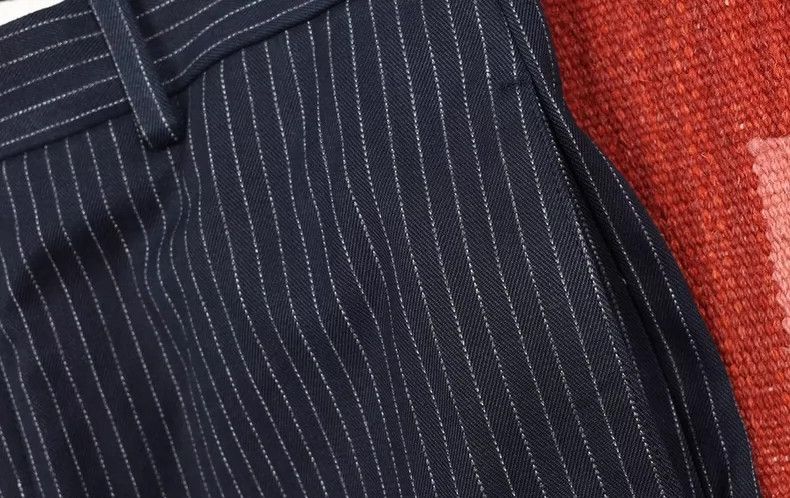 RRL Ralph Lauren RRL Double RL Black Striped Trousers - dmc Size US 30 / EU 46 - 3 Thumbnail