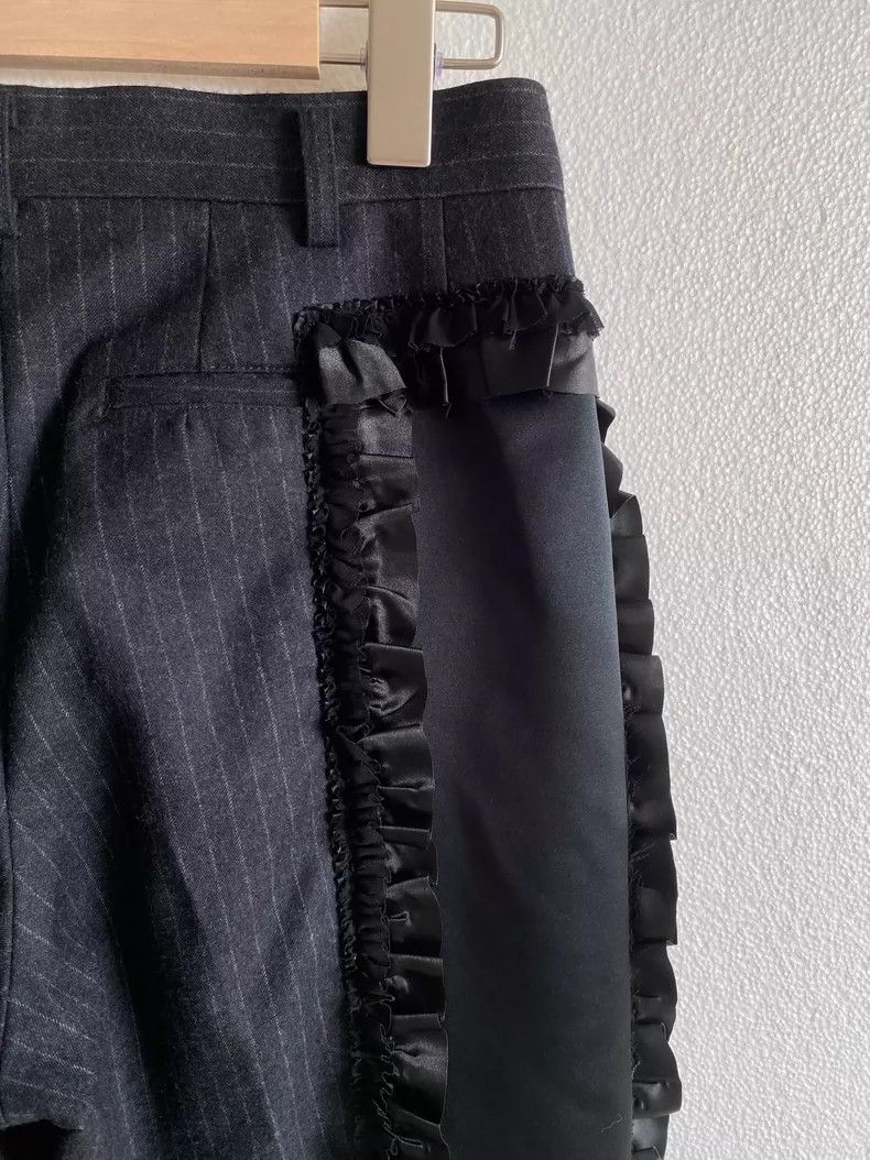 Comme des Garcons COMME des GARCONS Wool Stripe Cropped Pants - dmc Size US 30 / EU 46 - 5 Thumbnail
