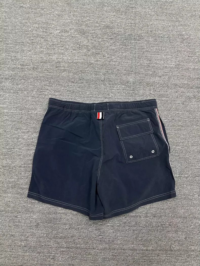 Thom Browne Thom Browne Beach Shorts Navy Blue - dmc Size US 30 / EU 46 - 2 Thumbnail