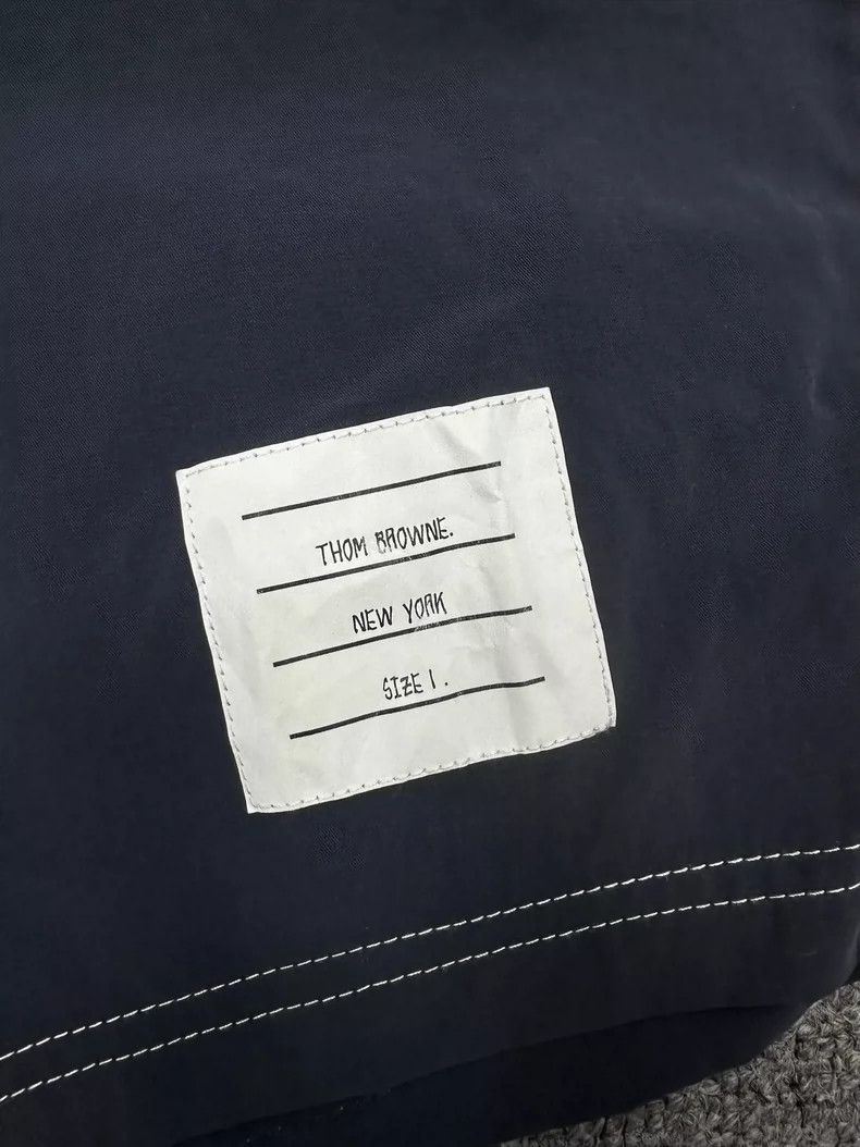 Thom Browne Thom Browne Beach Shorts Navy Blue - dmc Size US 30 / EU 46 - 3 Thumbnail