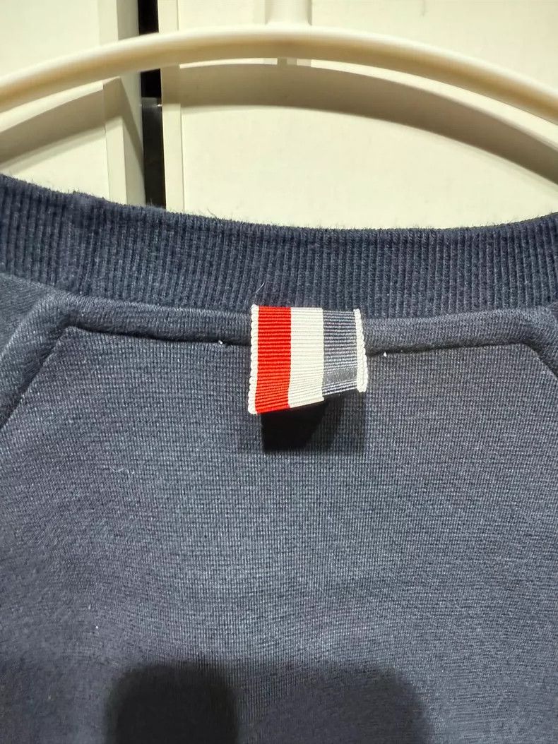 Thom Browne Thom Browne Navy Round Neck Dress - dmc Size US 32 / EU 48 - 6 Thumbnail