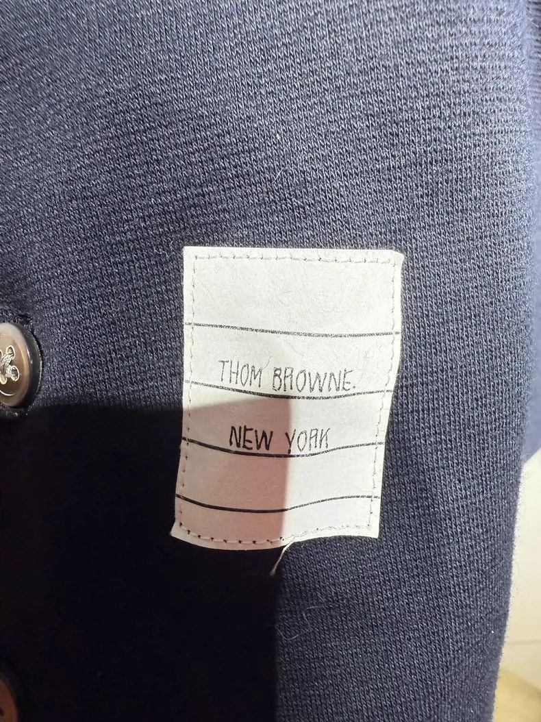 Thom Browne Thom Browne Navy Round Neck Dress - dmc Size US 32 / EU 48 - 4 Thumbnail