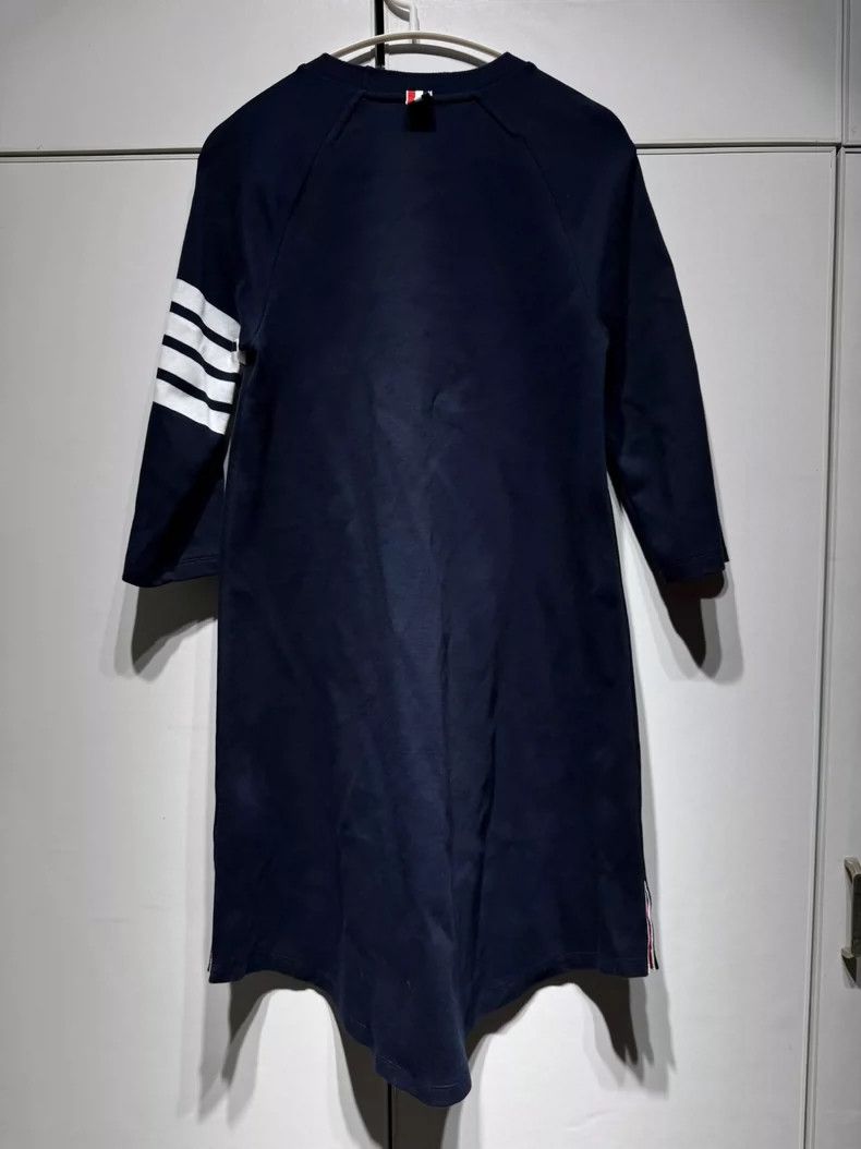 Thom Browne Thom Browne Navy Round Neck Dress - dmc Size US 32 / EU 48 - 2 Thumbnail