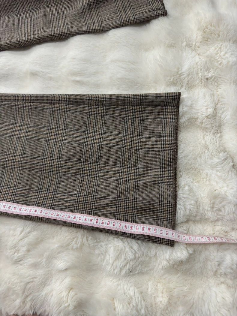 Celine Celine Men's Plaid Flared Trousers - dmc Size US 30 / EU 46 - 7 Thumbnail