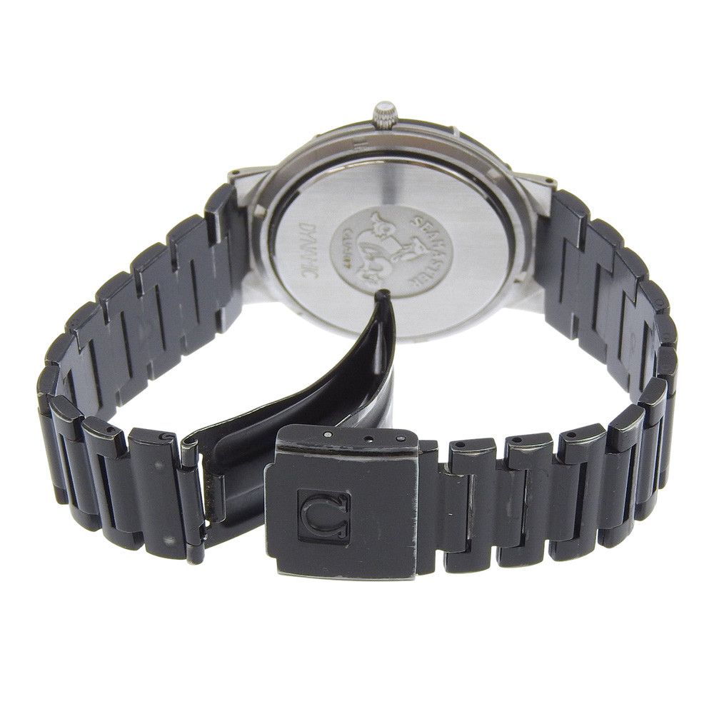 Omega Omega Omega Seamaster Stainless Steel Watch Metal Quartz DUTY FREE for USA Size ONE SIZE - 5 Thumbnail
