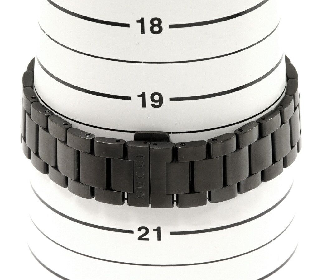 Gucci Gucci Gucci Black Dial G-Timeless Chronograph YA126274 Metal Quartz 126.2 YA126274 DUTY FREE for USA Size ONE SIZE - 5 Thumbnail