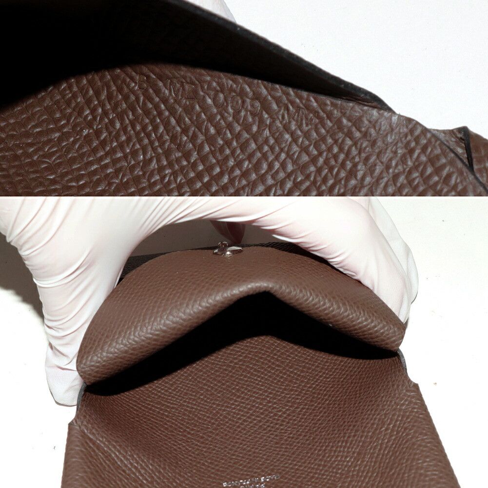 Hermes Hermes Hermes Calvi Duo Epsom Card Coin Case Leather Coin Case B DUTY FREE for USA Size ONE SIZE - 5 Thumbnail