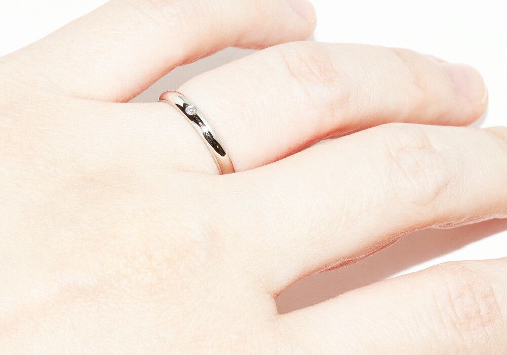 Cartier Cartier Cartier Pt950 1895 Wedding Ring Ring B40577 Size 9 Metal Ring B40577 DUTY FREE for USA Size ONE SIZE - 6 Thumbnail