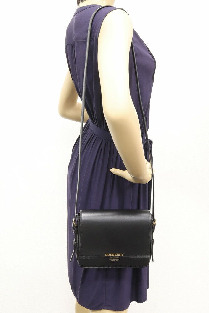 Burberry Burberry Burberry Calf Logo Flap Shoulder Bag 8067035 Leather Shoulder Bag 8067035 DUTY FREE for USA Size ONE SIZE - 2 Thumbnail