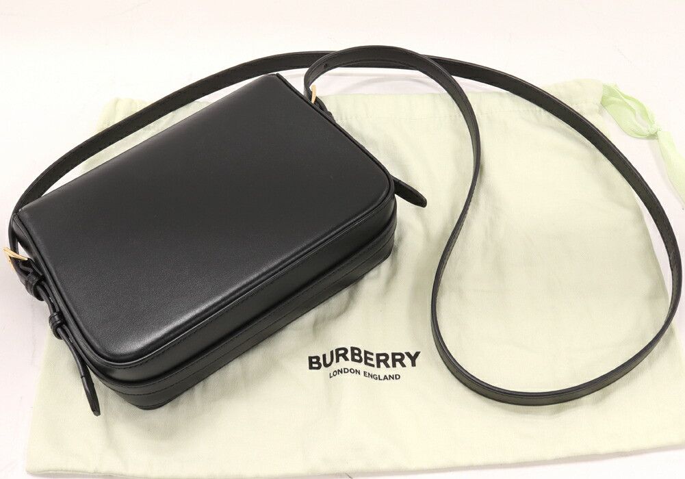 Burberry Burberry Burberry Calf Logo Flap Shoulder Bag 8067035 Leather Shoulder Bag 8067035 DUTY FREE for USA Size ONE SIZE - 3 Thumbnail