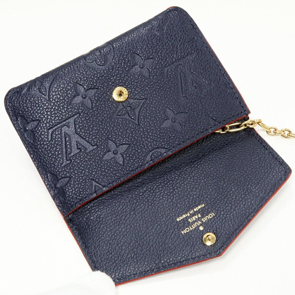 Louis Vuitton Louis Vuitton Louis Vuitton Monogram Empreinte Pochette Clé 2way coin case key case M62017 Leather Coin Case M62017 DUTY FREE for USA Size ONE SIZE - 3 Thumbnail