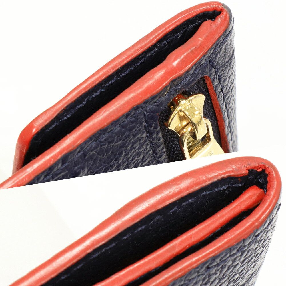 Louis Vuitton Louis Vuitton Louis Vuitton Monogram Empreinte Pochette Clé 2way coin case key case M62017 Leather Coin Case M62017 DUTY FREE for USA Size ONE SIZE - 6 Thumbnail