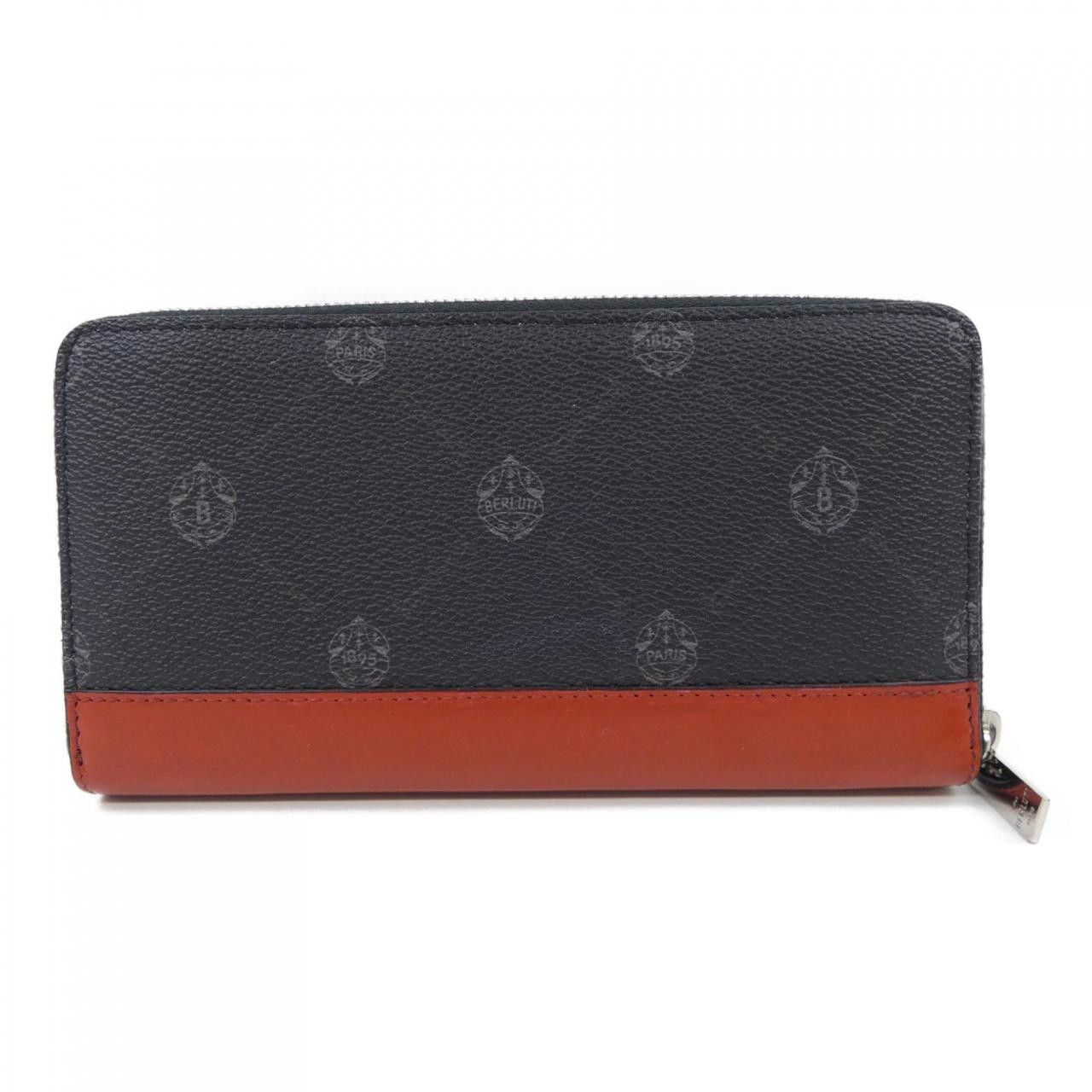 Other Other Berluti Itauba Canvas Leather Wallet Leather Long Wallet DUTY FREE for USA Size ONE SIZE - 2 Thumbnail